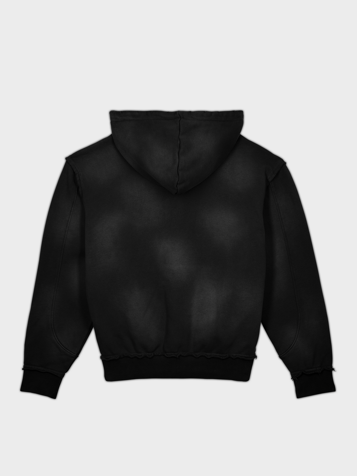 Hoodie Faded - Black