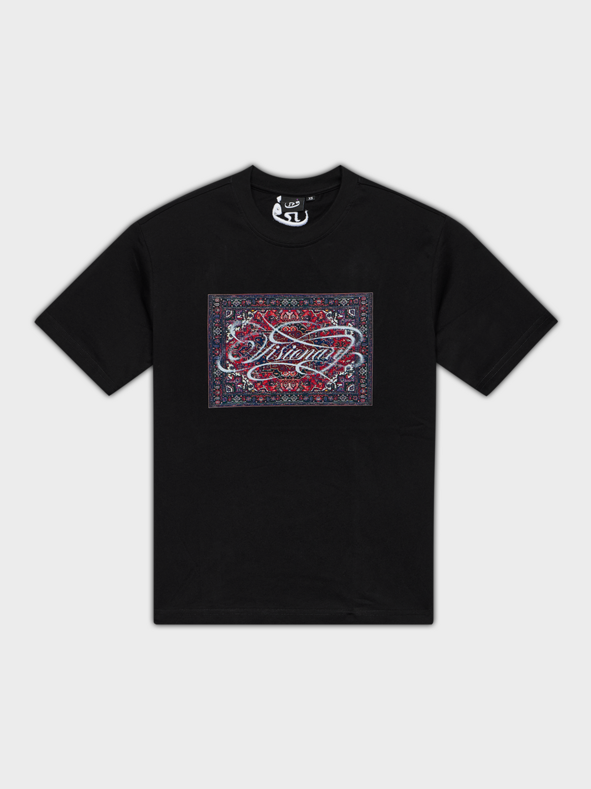 T-shirt Rug - Black