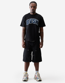 T-shirt 8VSN Plaid - Black