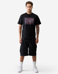 T-shirt Rug - Black
