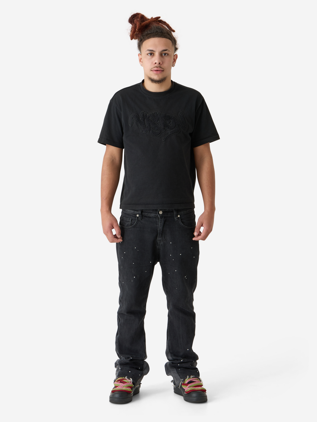 Jeans Flared 808 - Noir